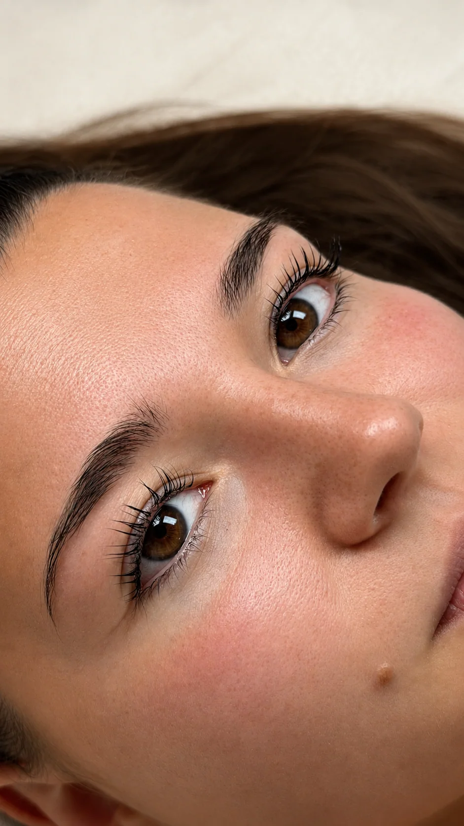 Cils naturels après un Lash Lift