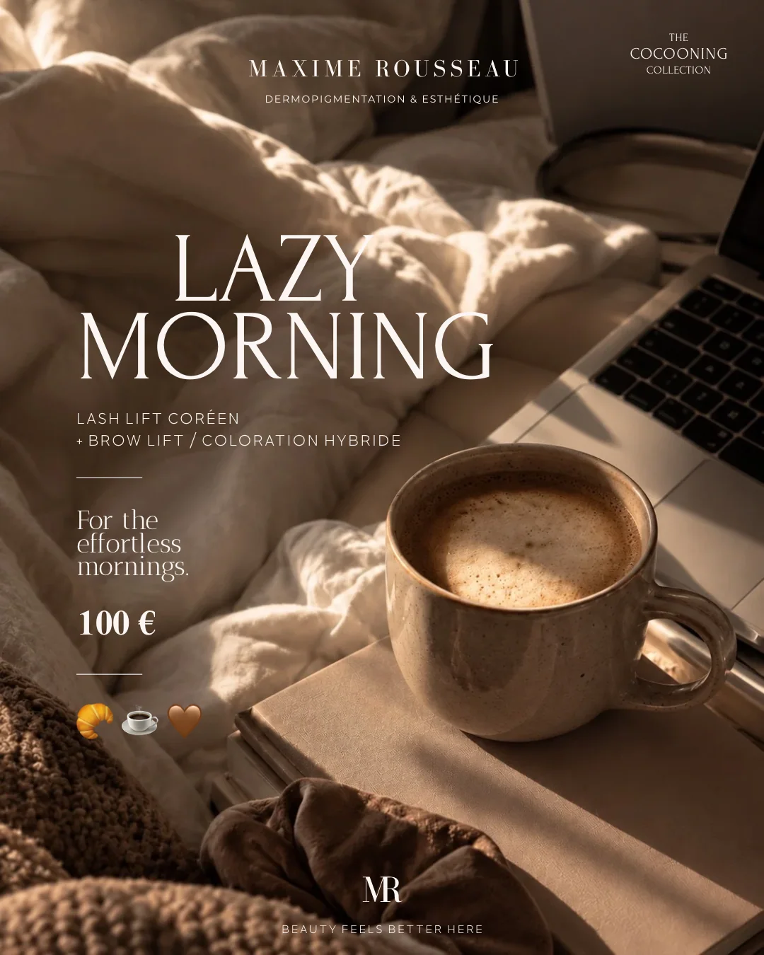 Visuel officiel du pack Lazy Morning de The Cocooning Collection